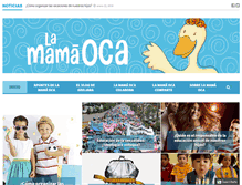 Tablet Screenshot of lamamaoca.com
